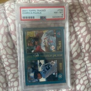 Psa card Albert pujols/ ichird